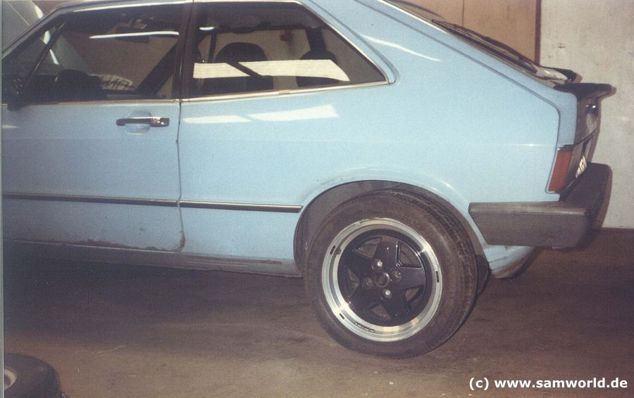 Scirocco I GTI , Bj. 1978, Floridablau, 110 PS