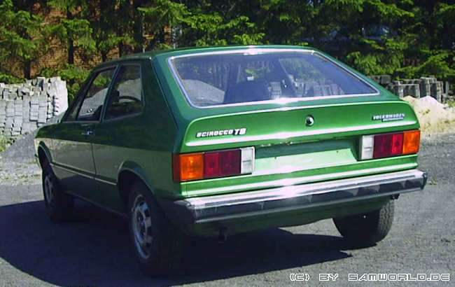 VW Scirocco I TS Bj.75 Palmagr&uuml;n Metallic 02