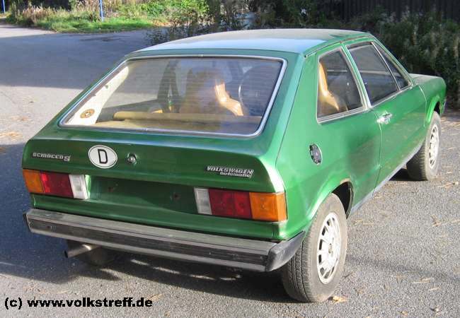 VW Scirocco I S Bj.75 Palmagr&uuml;n Metallic 06