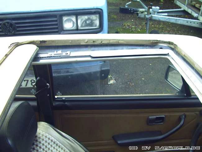 VW Scirocco I GL mit Stahlschiebehubdach SSHD 15