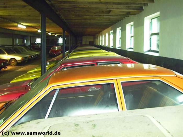 Meine alte VW Golf und Scirocco Sammlung - Halle 2