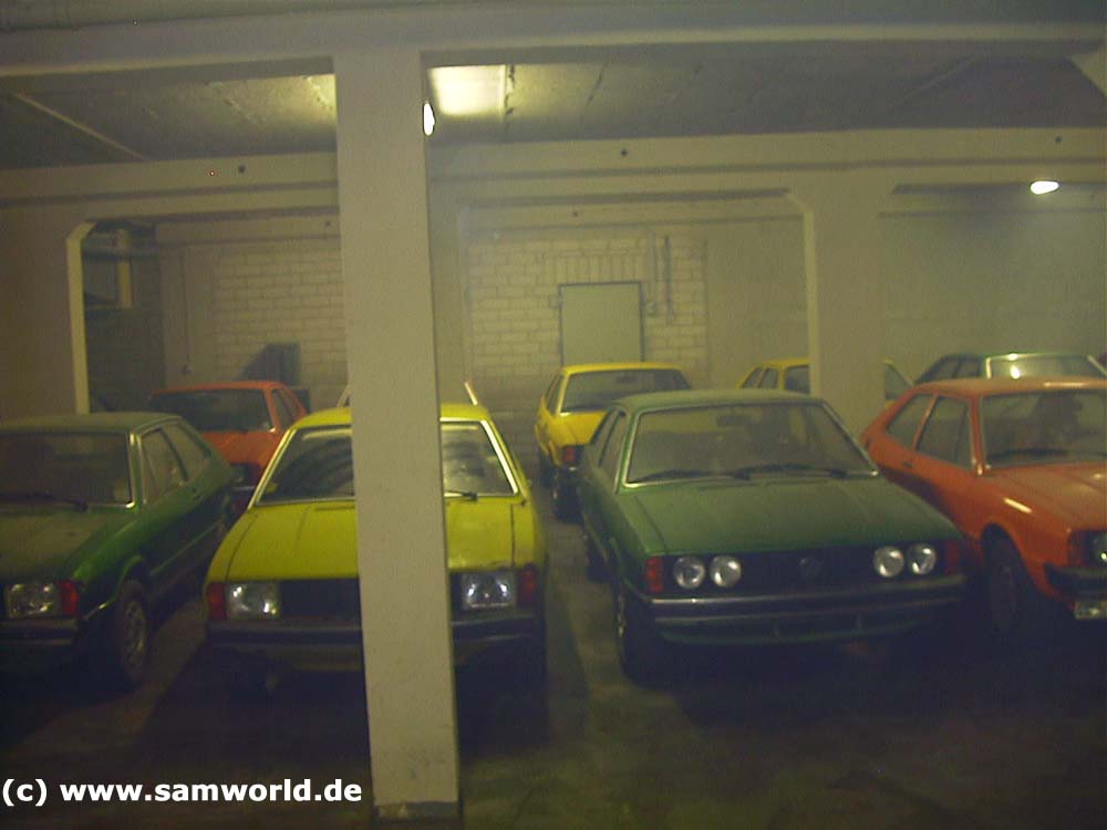 Meine alte VW Golf und Scirocco Sammlung - Halle 3