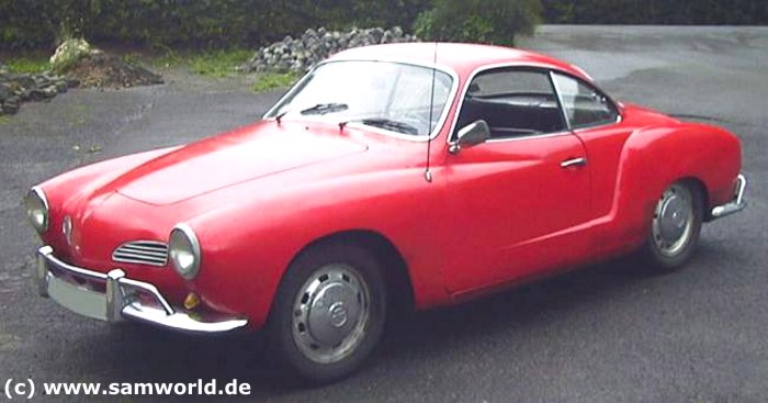 VW Karmann Ghia, Bj. 1969, Rot, 44 PS – Bild 3