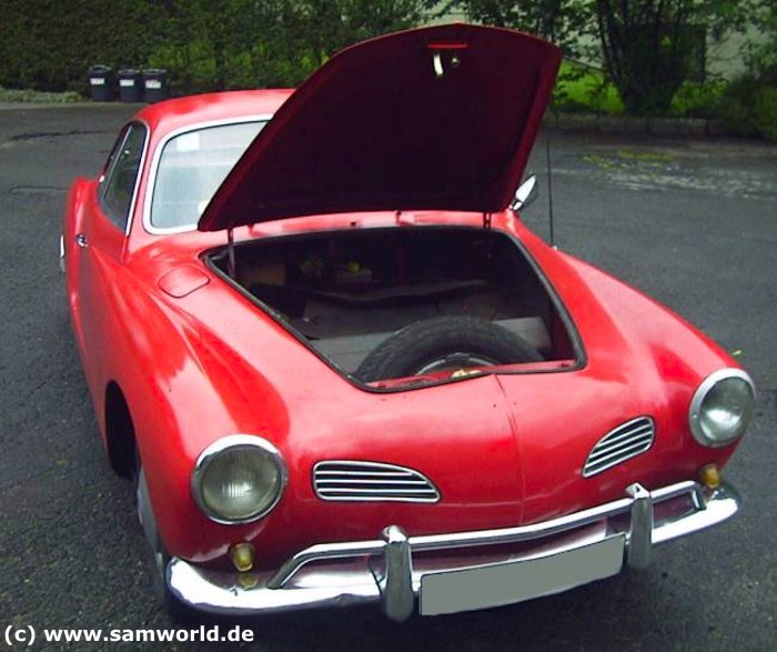 VW Karmann Ghia, Bj. 1969, Rot, 44 PS – Bild 11