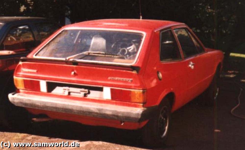 VW Scirocco I L, Bj. 1974, Rot, 50 PS – Bild 2