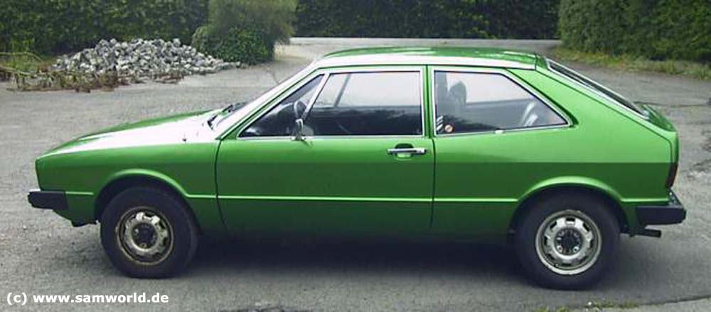 VW Scirocco I L, Bj. 1974, Palmagrün Metallic, 50 PS – Bild 5