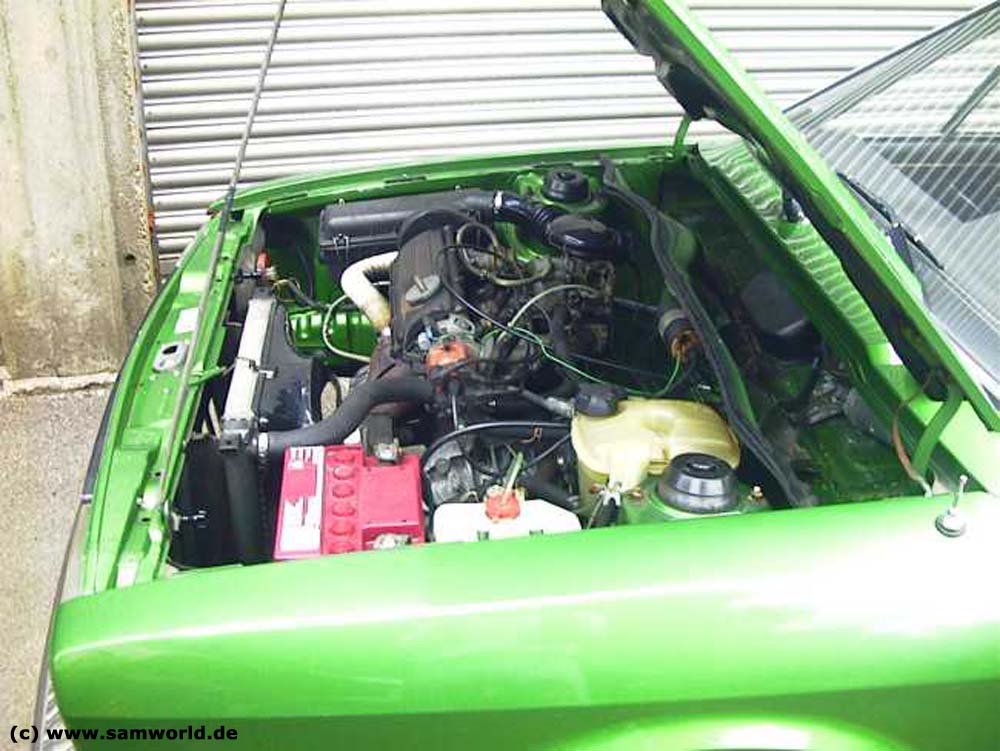 VW Scirocco I L, Bj. 1974, Palmagrün Metallic, 50 PS – Bild 9