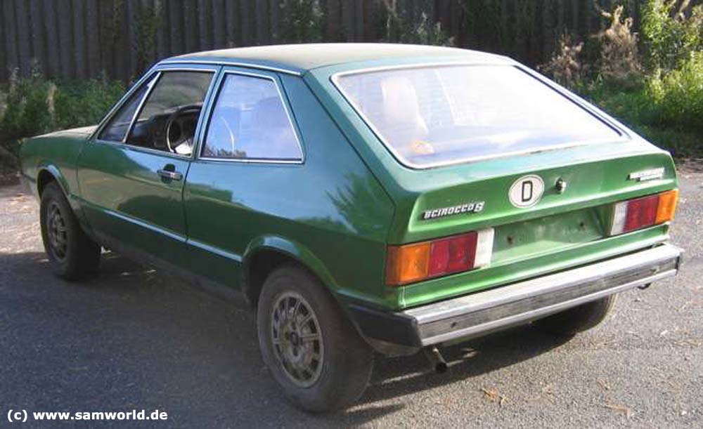 VW Scirocco I S Automatik, Bj. 1975, Palmagrün metallic, 70 PS – Bild 4