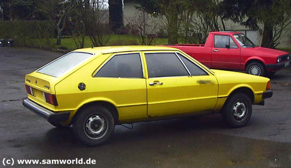 VW Scirocco I TS, Bj. 1974, Sonnengelb, 70 PS – Bild 3