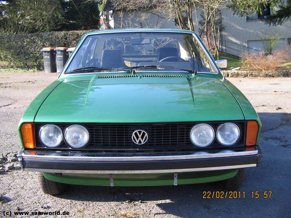 VW Scirocco I TS Automatik, Bj. 1975, Palmagrün metallic, 70 PS