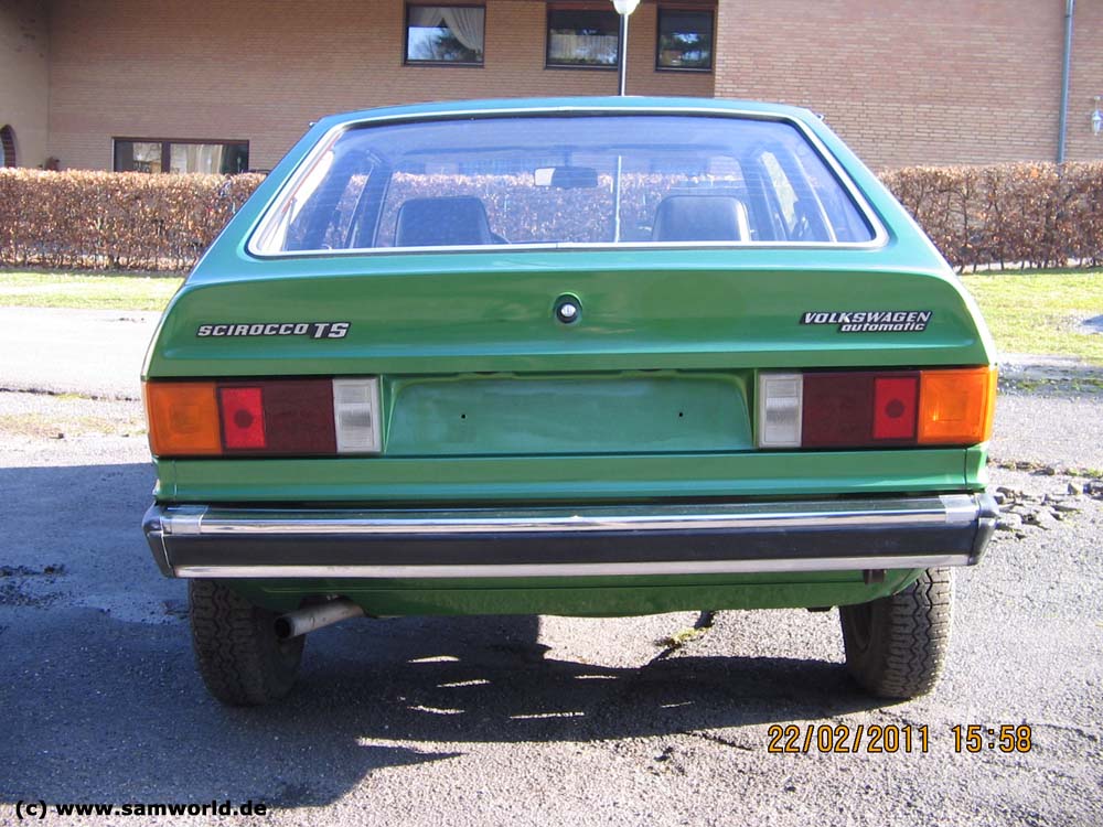 VW Scirocco I TS Automatik, Bj. 1975, Palmagrün metallic, 70 PS – Bild 5