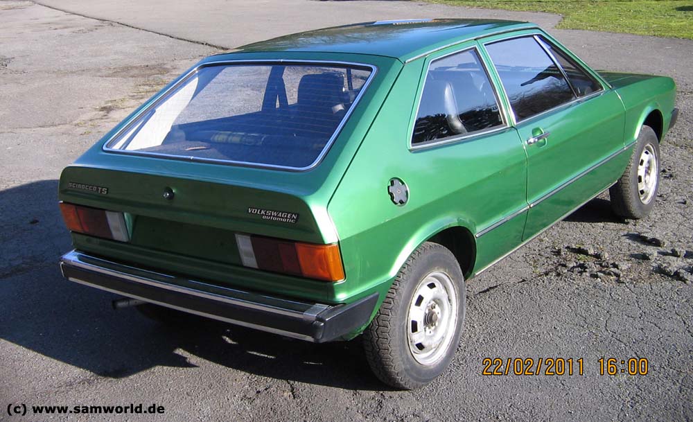 VW Scirocco I TS Automatik, Bj. 1975, Palmagrün metallic, 70 PS – Bild 7
