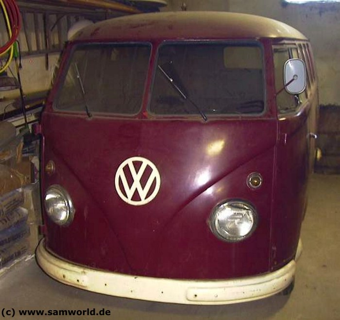 VW T1 Fensterbus, Bj. 1958, Rot, 30 PS – Bild 3