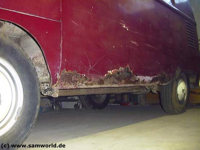 VW T1 Fensterbus, Bj. 1958, Rot, 30 PS – Bild 9