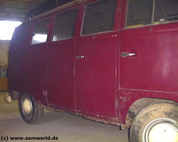 VW T1 Fensterbus, Bj. 1958, Rot, 30 PS – Bild 12