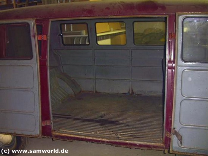 VW T1 Fensterbus, Bj. 1958, Rot, 30 PS – Bild 15