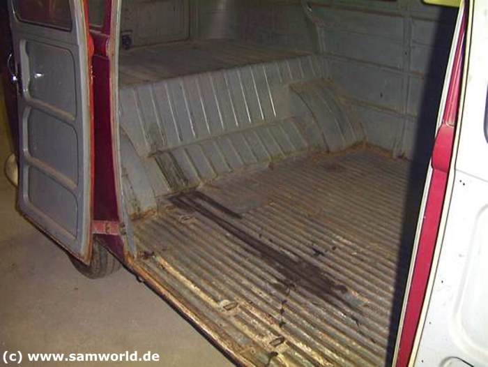 VW T1 Fensterbus, Bj. 1958, Rot, 30 PS – Bild 16